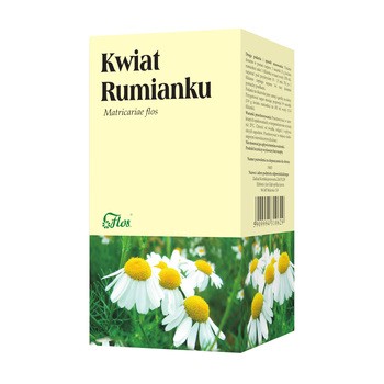 Kwiat Rumianku, zioła do zaparzania, 30 szt, 1 g
