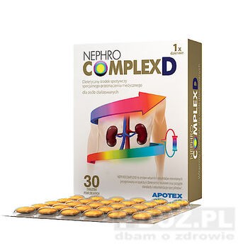 NephroComplexD, tabletki powlekane, 30 szt