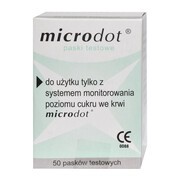 alt Test paskowy Microdot, 50 pasków