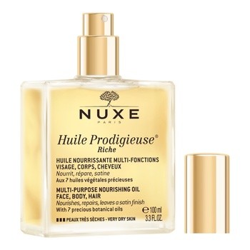 Nuxe Huile Prodigieuse Riche, suchy olejek intensywnie odżywiający, 100 ml