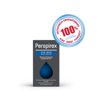 Perspirex for Men Maximum, antyperspirant dla mężczyzn w kulce, 20 ml