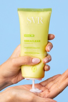 SVR Sebiaclear, nawilżający krem do mycia, 200 ml