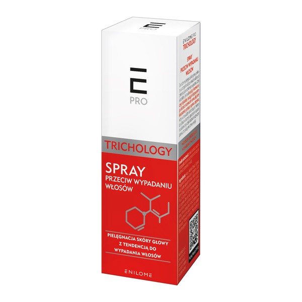 Enilome Enilome Pro Trichology, spray przeciw wypadaniu włosów, 30 ml — Składniki i ocena