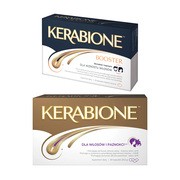 Zestaw Kerabione Booster, kapsułki, 30 szt. + Kerabione, dla włosów, paznokci, skóry, kapsułki, 60 szt. https://azcdn.doz.pl/image/d/product/9e654746-scale-180x180.png