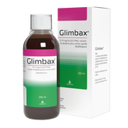 Glimbax, 0,74 mg / ml (0,074%), roztwór do płukania jamy ustnej i gardła, 200 ml