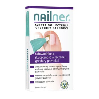 Nailner, sztyft przeciw grzybicy paznokci, 4 ml