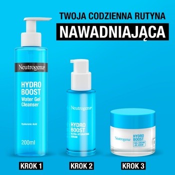 Neutrogena Hydro Boost Gel-Cream, nawadniający żel-krem do cery suchej, 50 ml