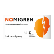 Nomigren, 12,5 mg, tabletki powlekane, 2 szt.
