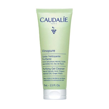 Caudalie Vinopure, oczyszczający żel myjący, 75 ml
