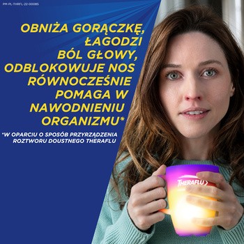 Theraflu ExtraGRIP, 650mg+10mg+20mg, proszek w saszetkach do sporządzania roztworów doustnych, 10 szt.