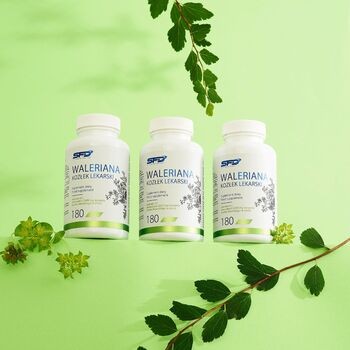 SFD Waleriana Kozłek lekarski, tabletki, 180 szt.