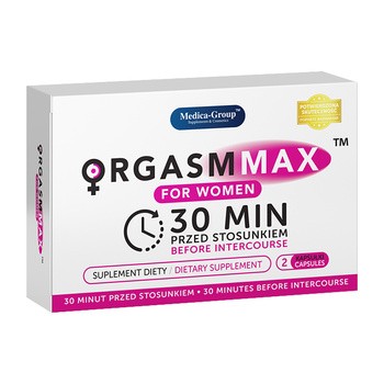 Orgasmmax for women, 2 kapsułki