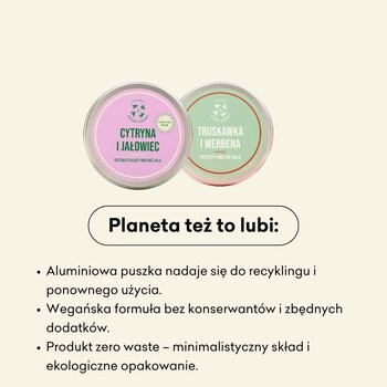 Mydlarnia 4 Szpaki Cytryna i Jałowiec, rozświetlający mus do ciała, 150 ml