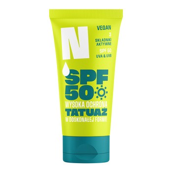 Neba, krem ochronny z filtrami SPF 50 do pielęgnacji tatuaży, 50 ml