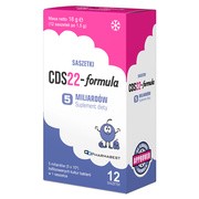 CDS22-formula 5 mld, saszetki z proszkiem, smak borówkowy, 12 szt.