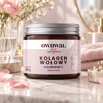 Ownwai Kolagen wołowy, proszek, 200 g