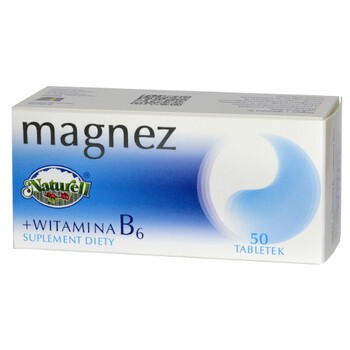 Magnez + Witamina B6, tabletki, 50 szt.