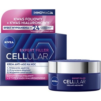 Nivea Cellular Expert Filler, krem Anti-Age na noc, 50 ml
