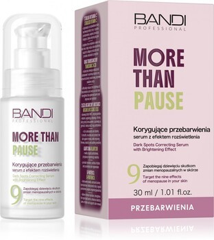 Bandi More Than Pause, korygujące serum na przebarwienia z efektem rozświetlenia, 30 ml