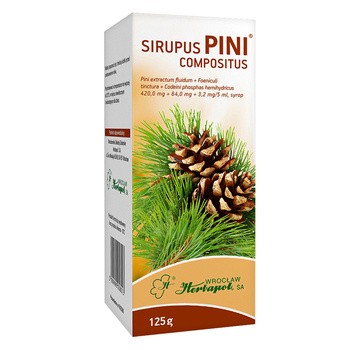 Sirupus Pini compositus, syrop, 125 g