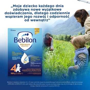 Bebilon Advance Pronutra 4, Junior po 2. roku życia, proszek, 1000 g