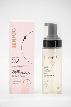 Moee Cloud Foam, delikatna pianka oczyszczająca do twarzy, 150 ml