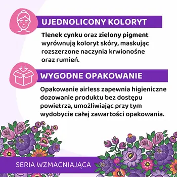Vianek, wzmacniający krem do twarzy na dzień, 50 ml