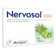 Nervosol Tabs, 100 mg + 32 mg, tabletki powlekane, 30 szt.