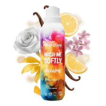 Cleangang Wash Me Softly, płyn do płukania tkanin, piżmo & cytrusy, 1 l