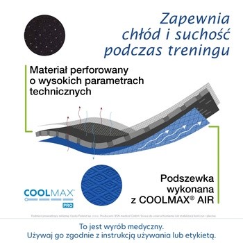 Actimove SE Knee Support, orteza stawu kolanowego z odsłoniętą rzepką, rozmiar M, 1 szt.