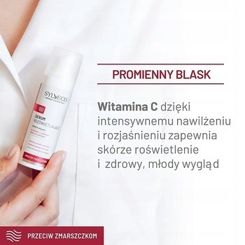 Sylveco Dermo Przeciw zmarszczkom, serum rozświetlające do twarzy, 30 ml