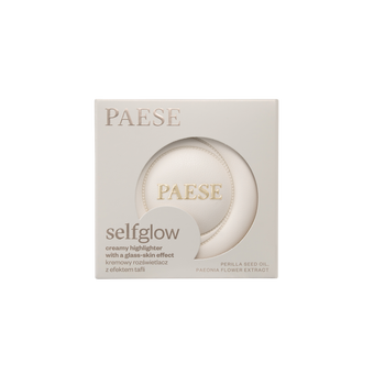 Paese Selfglow, kremowy rozświetlacz z efektem tafli, Golden Hour 01, 8 g