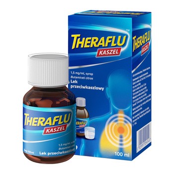 Theraflu Kaszel, 1,5 mg/ml, syrop, 100 ml