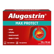 Alugastrin Max Protect, zawiesina doustna, 10 x 10 ml        