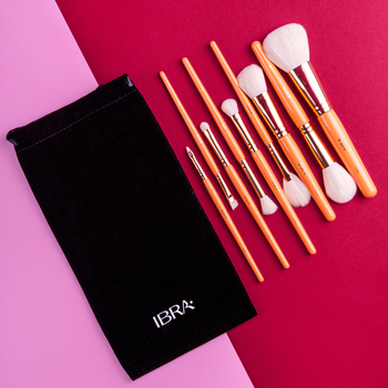 IBRA Makeup Fresh, zestaw profesjonalnych pędzli, 9 szt.
