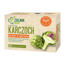 ZIELNIK DOZ Karczoch, tabletki powlekane, 60 szt.