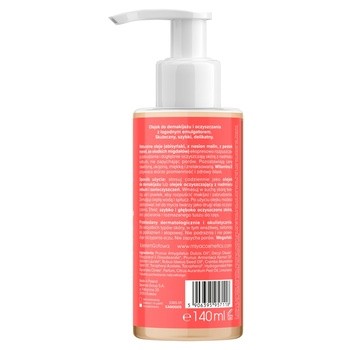 Miya Cosmetics mySUPERskin, lekki olejek do demakijażu i oczyszczania twarzy, oczu, ust, 140 ml