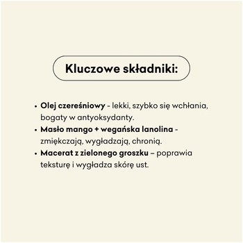 Mydlarnia 4 Szpaki, Mięta i Czereśnia, balsam do ust, 15 ml