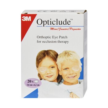 Optical na oko(3M), plastry z opatrunkiem, junior, mini, 20 szt.