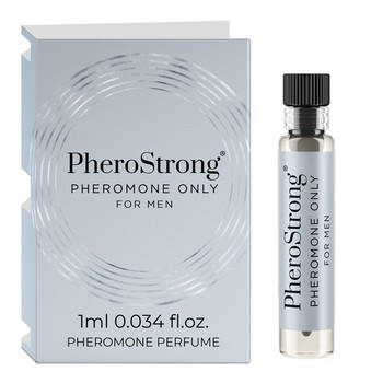 PheroStrong Only for men, perfumy z feromonami dla mężczyzn, płyn, 1 ml