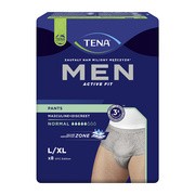 Tena Men Pants Normal OTC Edition, majtki chłonne, rozmiar L/XL, grey, 8 szt.