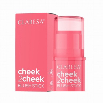 Claresa cheek2cheek, róż w sztyfcie, 02 Neon Coral, 5,5 g