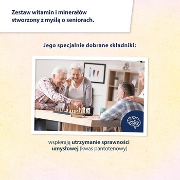 Vita-miner Senior, drażetki dla osób po 50 roku życia, 60 szt.