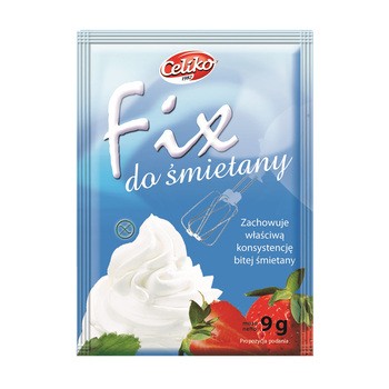 Celiko, Fix do śmietany bezglutenowy, 9 g
