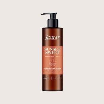 Jantar Sunset Sweet, rozpieszczający olejek do kąpieli i pod prysznic, 400 ml