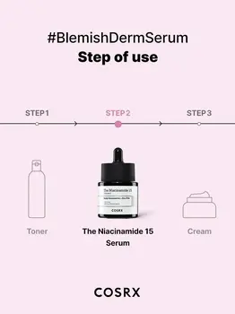 Cosrx, The Niacinamide 15, serum z 15% niacynamidem, 20 ml