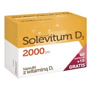 alt Solevitum D3 2000, kapsułki, 75 szt. (60 szt. + 15 szt.)