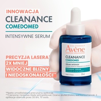 Avene Eau Thermale Cleanance Comedomed, intensywne serum na niedoskonałości, 30 ml