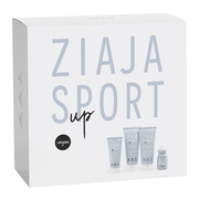 Zestaw Ziaja Sport Up, balsam do ciała i odżywka 2w1, 200 ml + szampon i żel pod prysznic 2w1, 200 ml + krem do rąk i stóp, 100 ml + antyperspirant i serum 2w1, 60 ml
