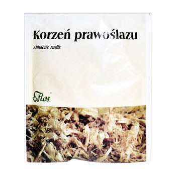 Korzeń prawoślazu, zioło pojedyncze, 50 g (Flos)